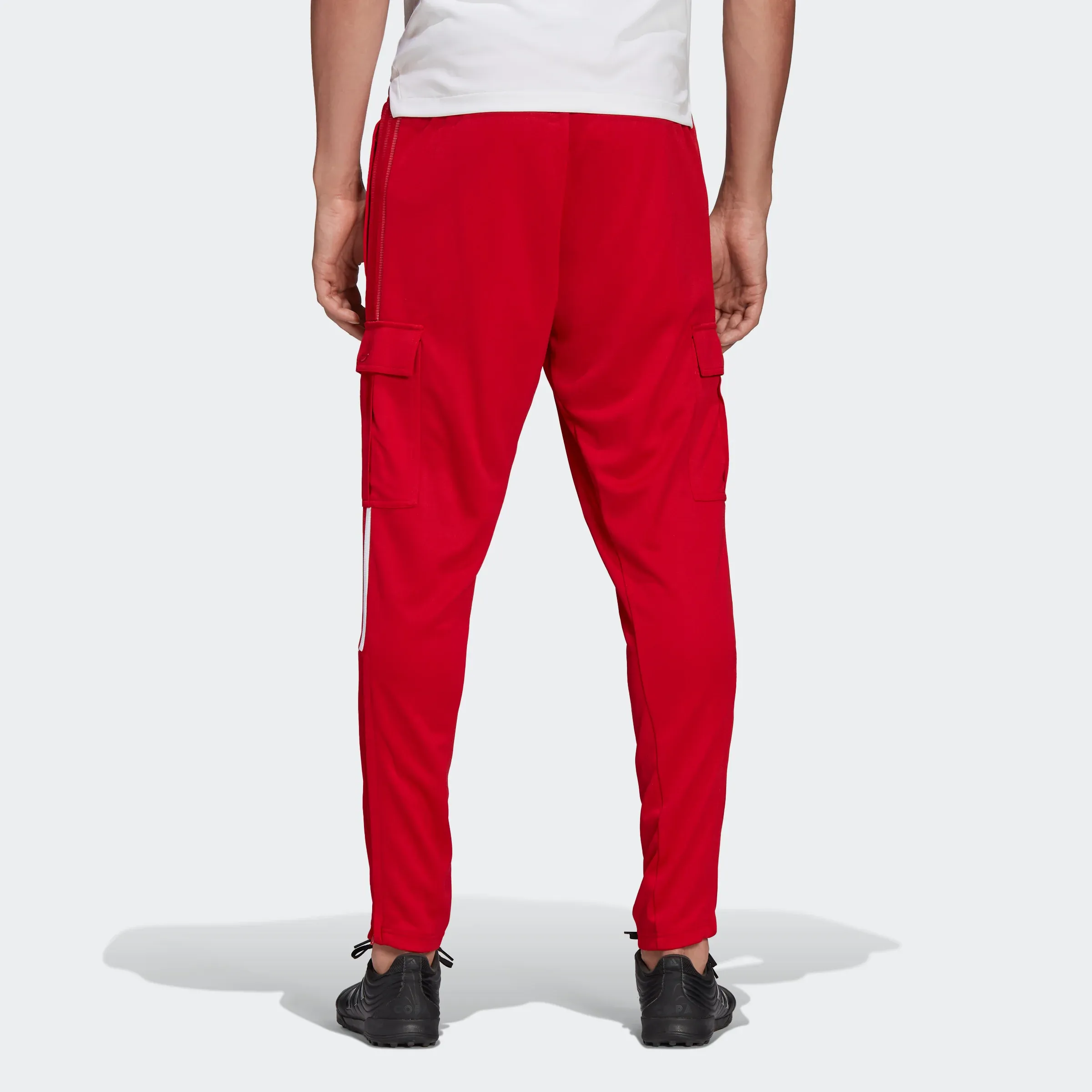 Adidas Men's Tiro Winterized Cargo Pants - Team Power Red / White