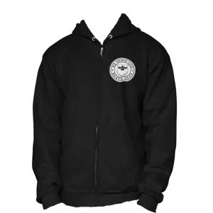 Beard Gear Black Zip Hoodie