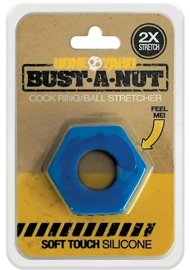 Boneyard Bust A Nut 2x Stretch Silicone Cock Ring Ball Stretcher