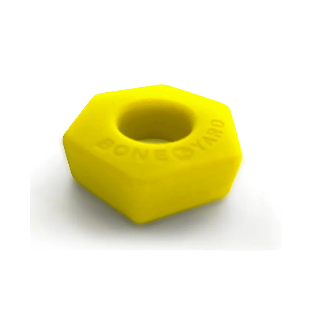 Boneyard Bust a Nut Cock Ring Yellow