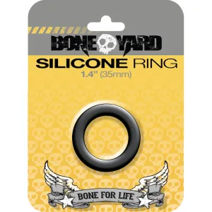 Boneyard Silicone Ring 35mm Black