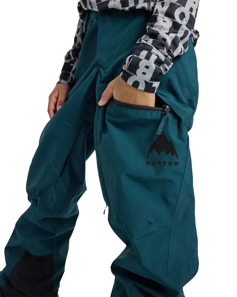 Burton Kids' Gore-Tex Shell Pants Deep Emerald 2025