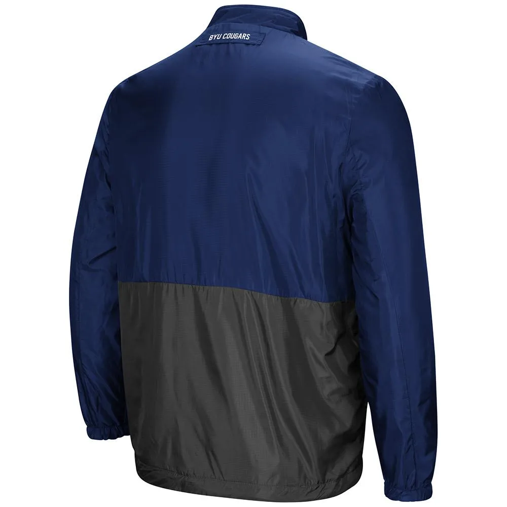 BYU Cougars "Halfback" Reversible Polar Fleece/Rain Jacket