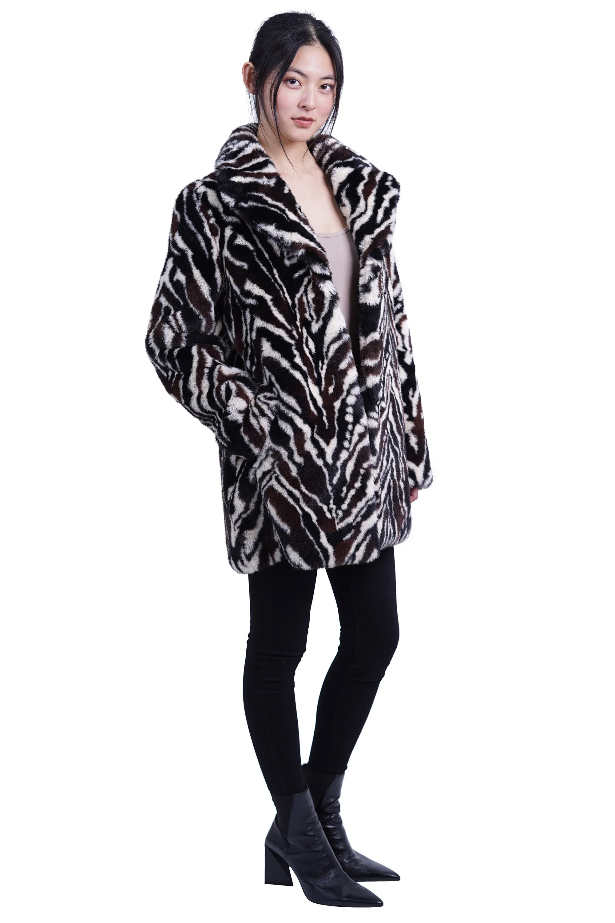 Cathy Faux Fur Coat