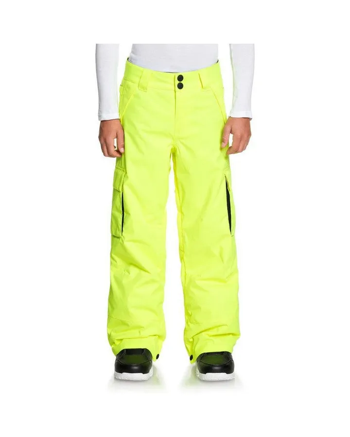 DC Banshee Youth Pant - Yellow