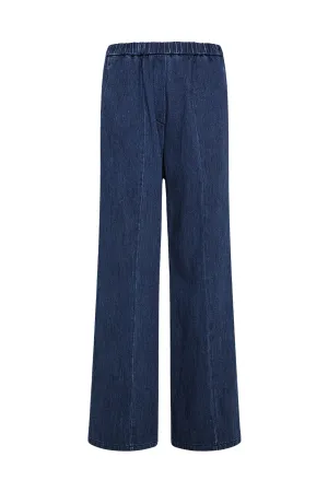 Denim Palazzo Pants