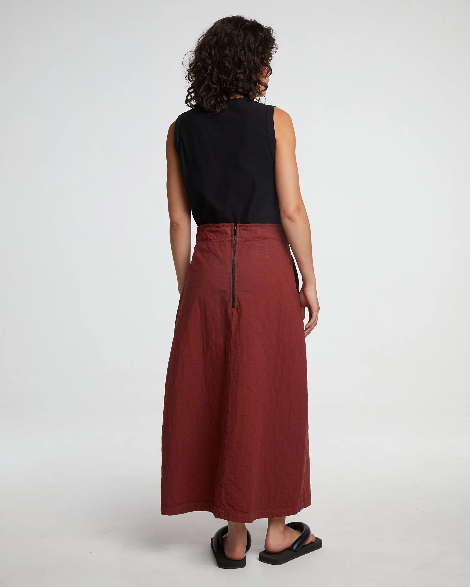 G.o.D Tulip Skirt Mighty Cotton Cinnamon