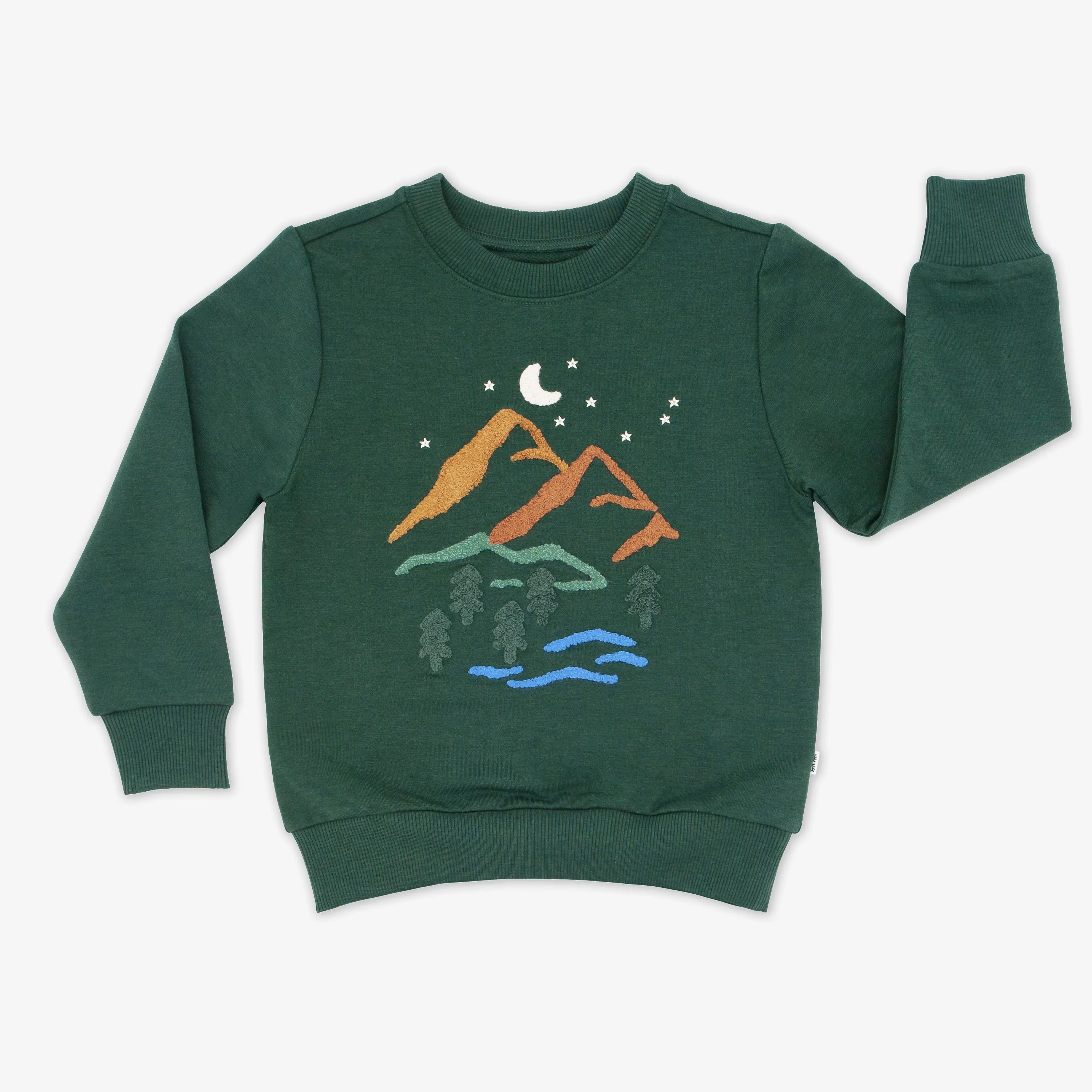 Heritage Green Graphic Crewneck