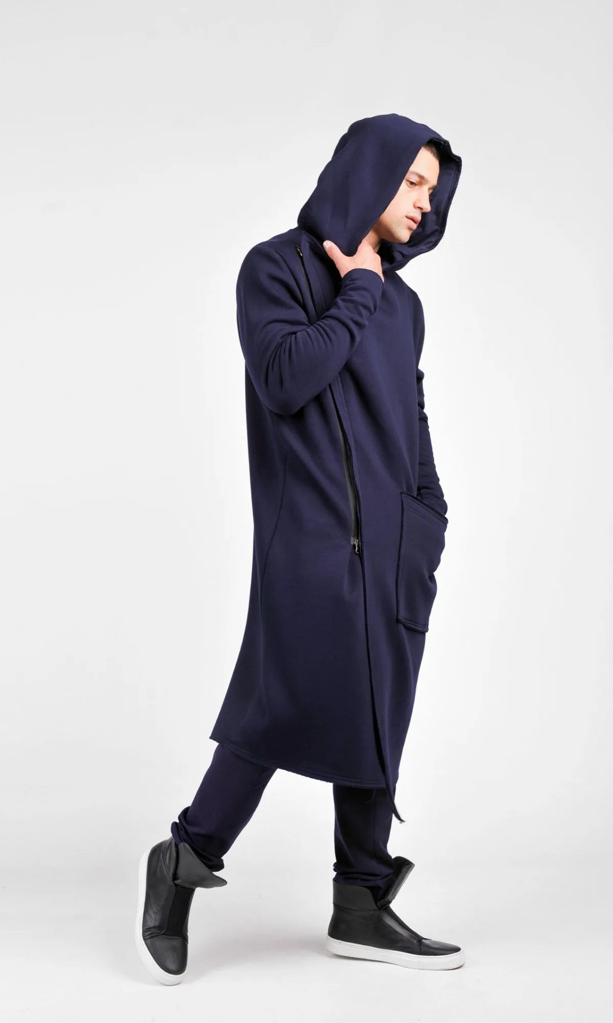 Hooded Lined Soft  Coat