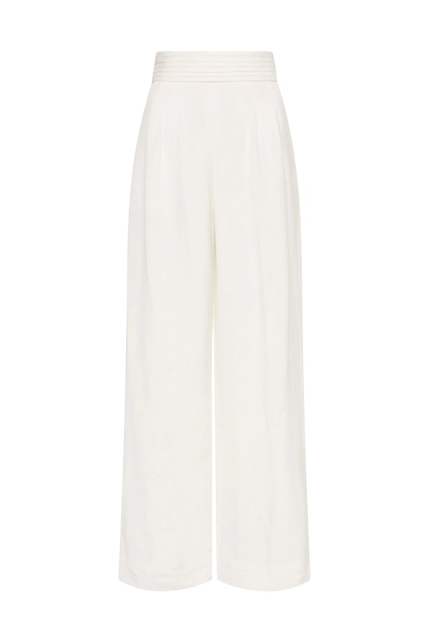 Jeanne Pintuck Wide Leg Pant