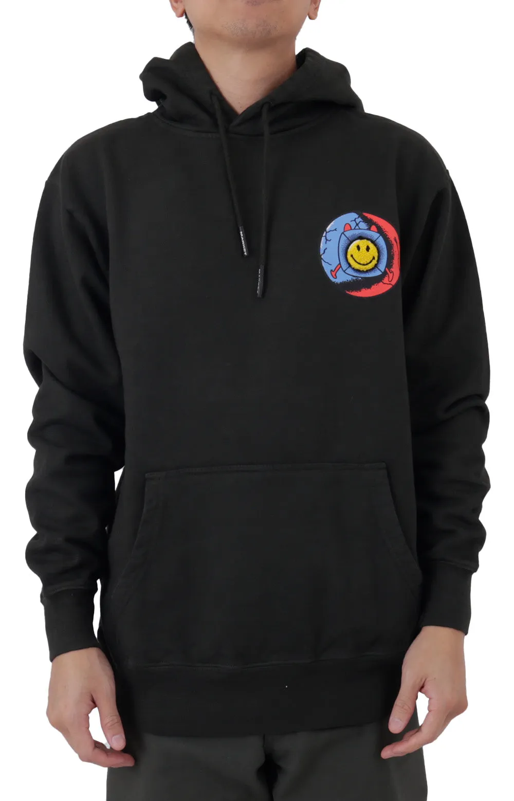 Joyful Smiley Expression Pullover Hoodie