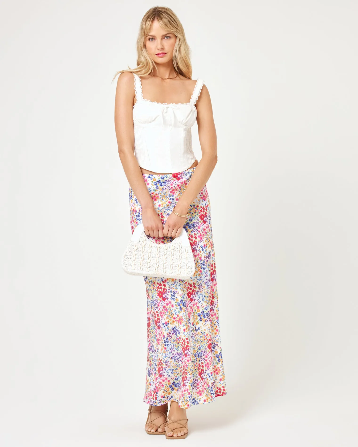 LSPACE x JVS Sweet As Honey Skirt - Between Blooms