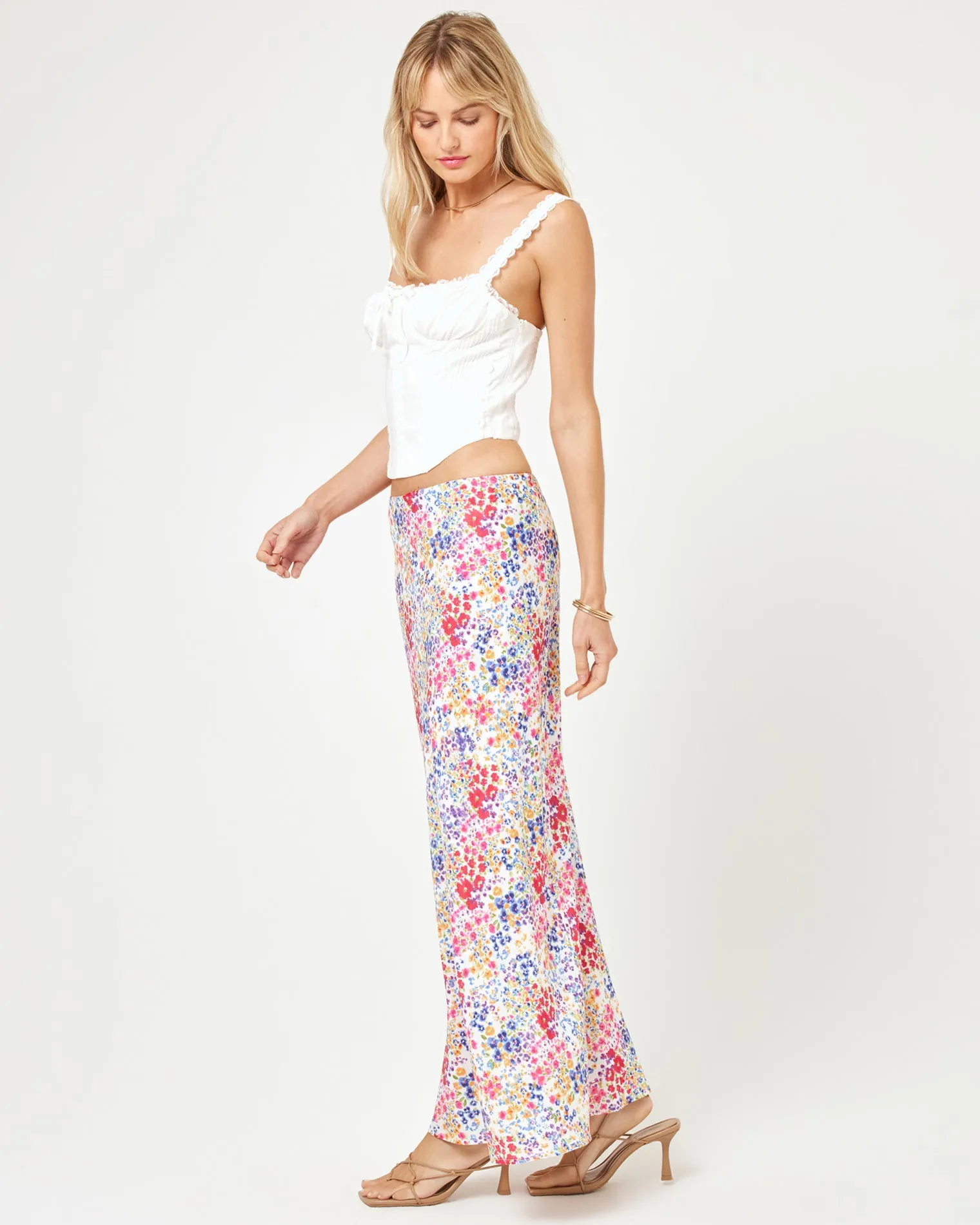 LSPACE x JVS Sweet As Honey Skirt - Between Blooms