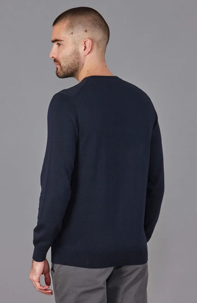 Men's 100% Cotton Crew Neck Jumper