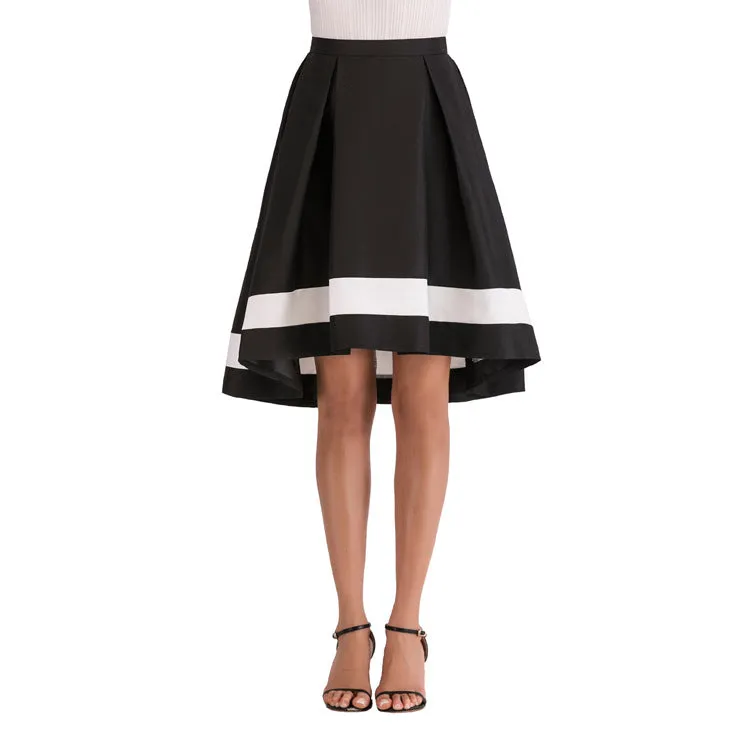 Mix Colours Niche Mid-Length Mid Length Skirt