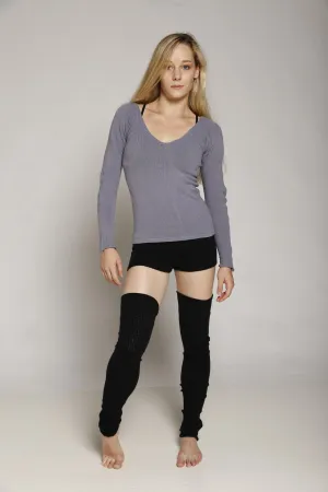 Mock Rib Comfort Stretch Legwarmer