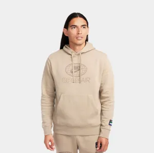 NSW Club Open Air Pullover Mens Hoodie (Khaki/White)