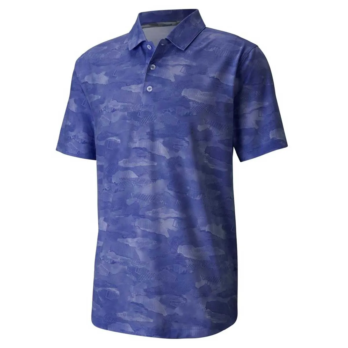 Puma Golf Solarized Camo Polo - Peacoat