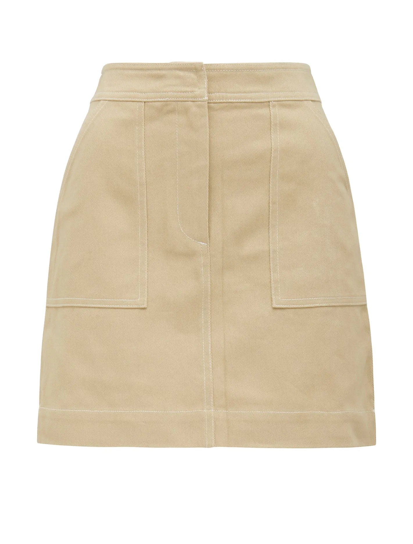 Rosa Contrast Stitch Mini Skirt