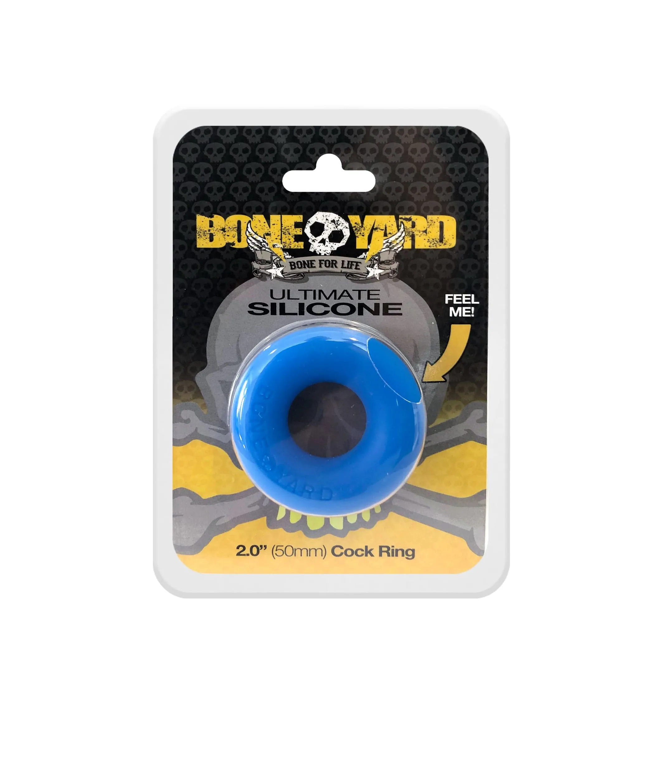 Ultimate Silicone Cock Ring Blue