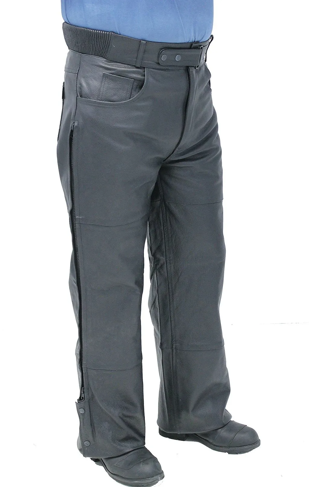 Unisex Premium Leather Motorcycle Overpants #MP506