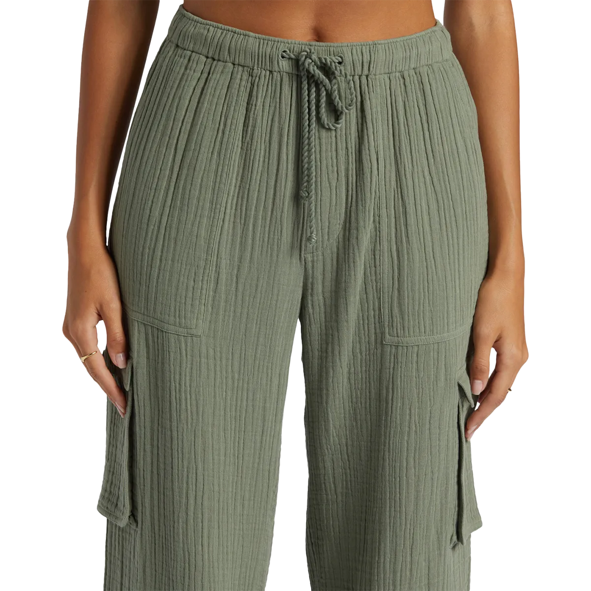 Women's Precious Cargo Beach Solid Pants